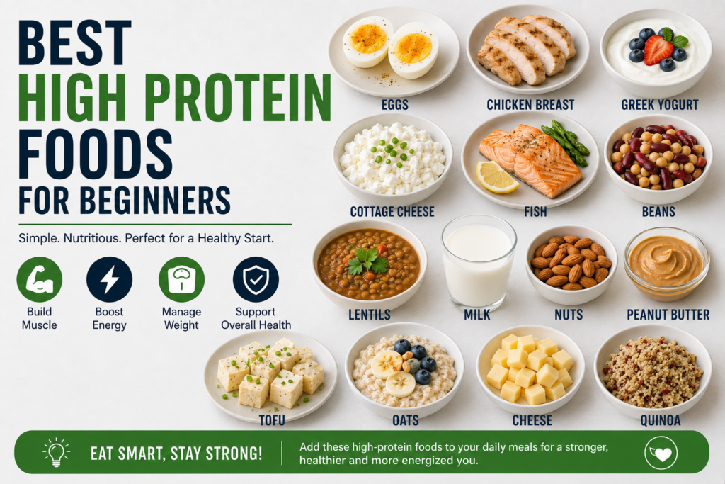Best High Protein Foods for Beginners