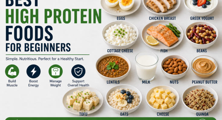 Best High Protein Foods for Beginners