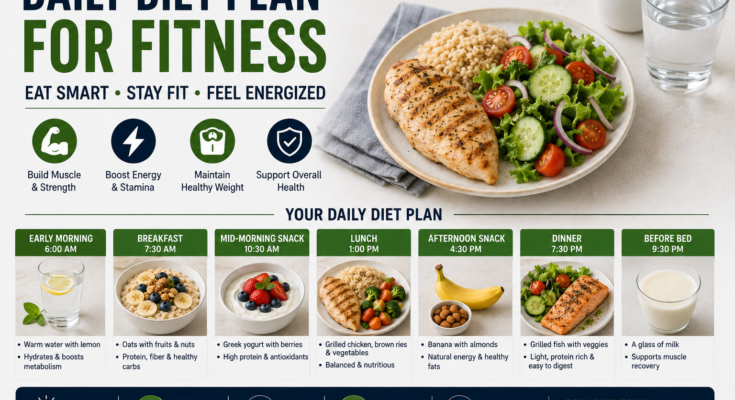 Daily Diet Plan for Fitness