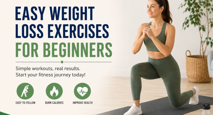 Easy Weight Loss Exercises for Beginners