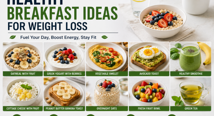 Healthy Breakfast Ideas for Weight Loss