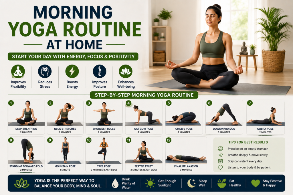 Morning Yoga Routine at Home