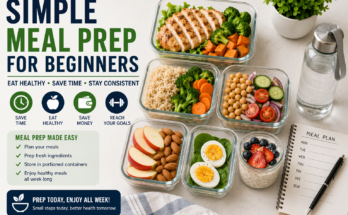 Simple Meal Prep for Beginners