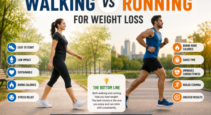 Walking vs Running for Weight Loss